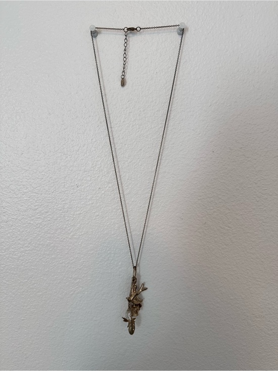 Jewelry - Delicate Gold-Tone Floral Pendant Necklace - Women's Jewelry